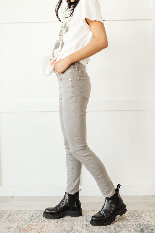 OAT Skinny Jeans in Stone Grey
