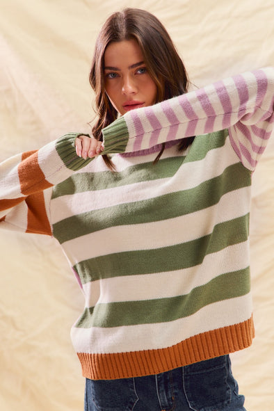 Raegan Striped sweater
