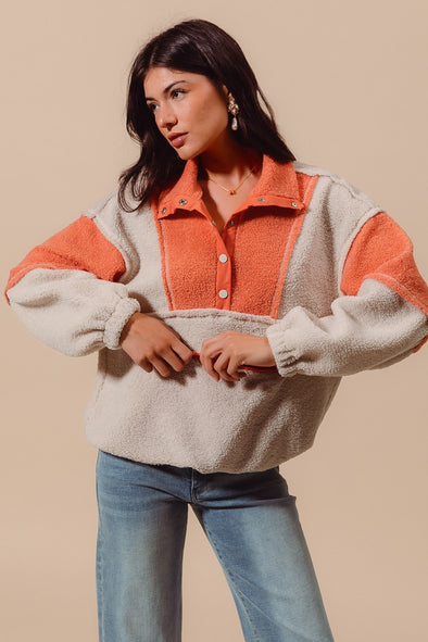 Dusty Coral Sherpa