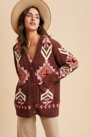 Dollie Chenille Cardigan