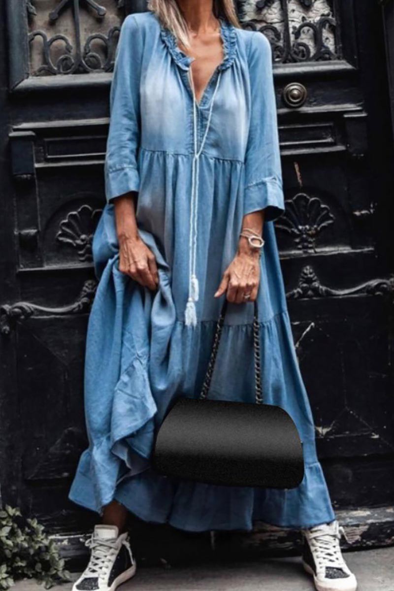 VISIT FOR MORE IG: MrsCasual, Denim Dress & Louis Vuitton Bag #jeans The  post IG: MrsCasual, Denim Dress…