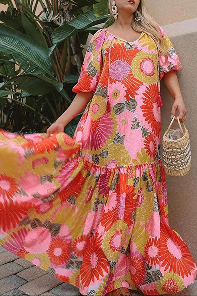 longline maxi dress & Other Stories | Longline Jersey Maxi Dress | Brown