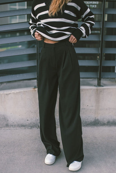 On The Hudson Trousers in Black