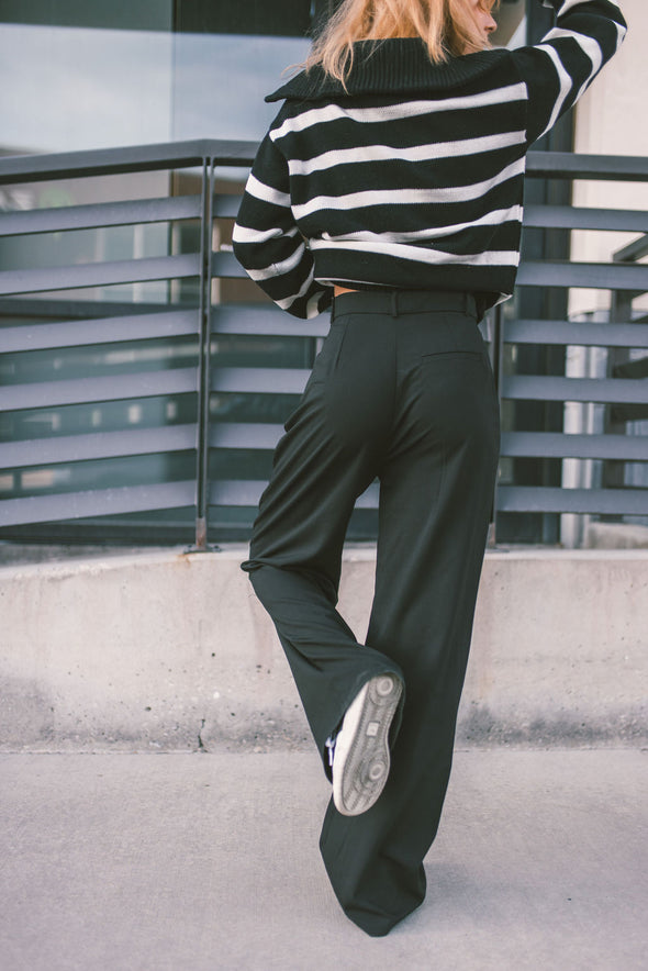 On The Hudson Trousers in Black