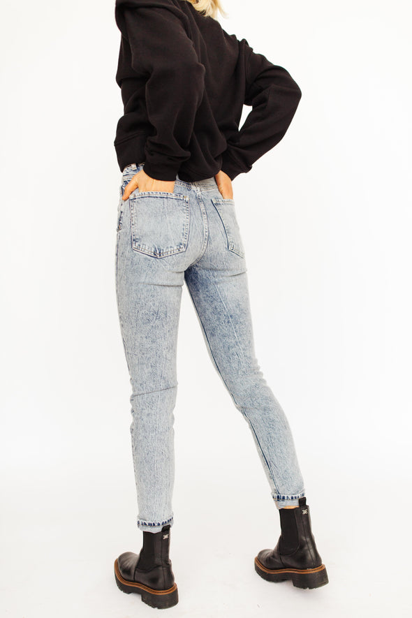 Free People Zuri Mom Jeans