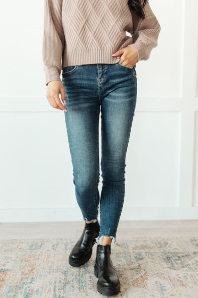 OAT High-Rise Skinny Button Fly Jeans – ROBBIE + CO.