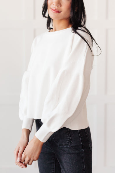OAT Balloon Sleeve Sweater