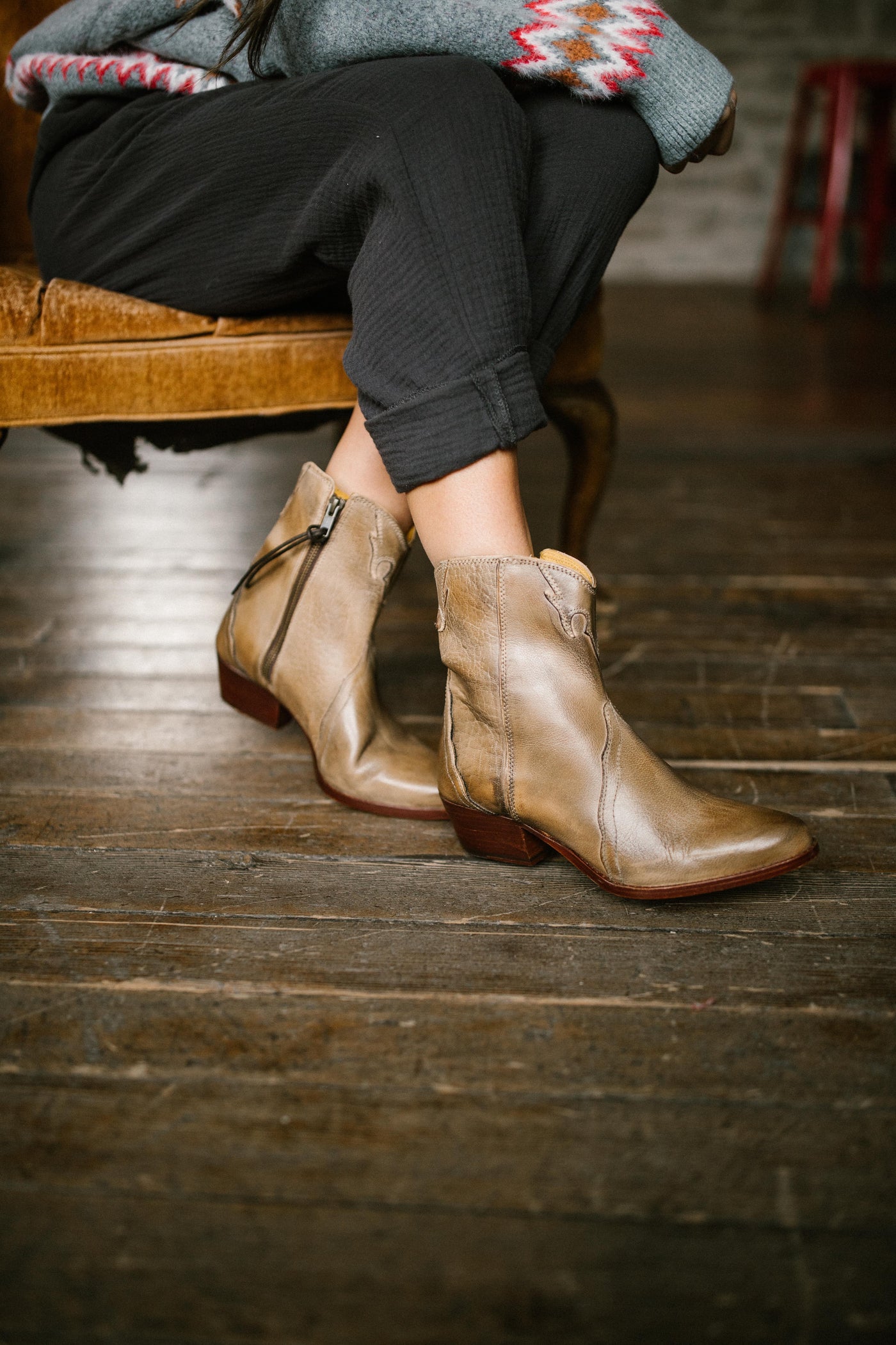 New Frontier Western Boot by FP Collection at Free People in Dusty